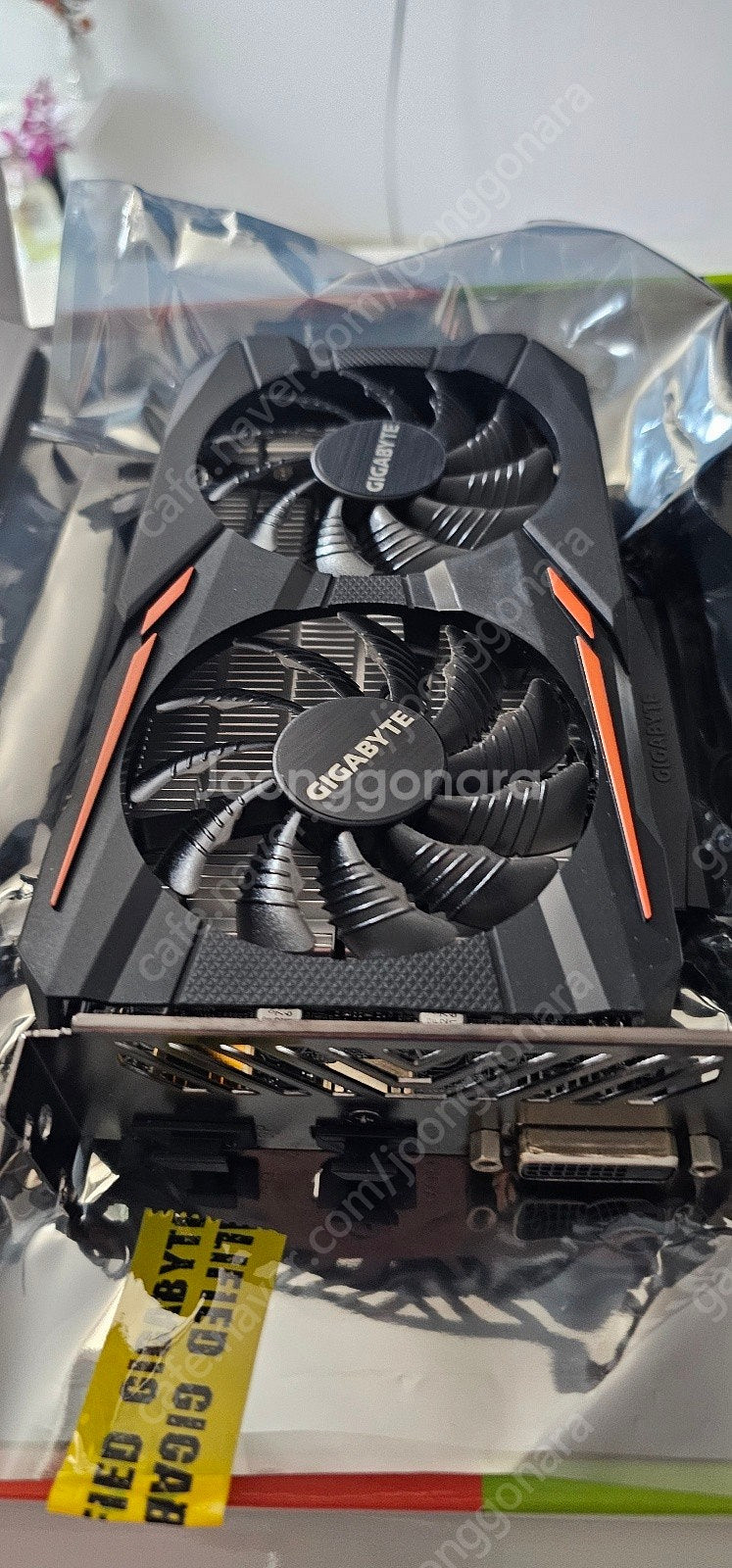 기가바이트 그래픽 카드 지포스 GTX 1050 Ti O...--0