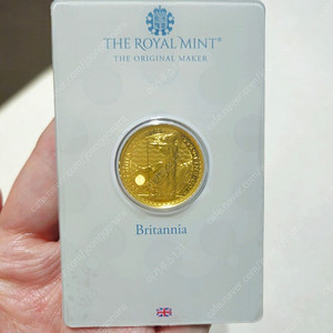 The royal Mint 브리타니아 1/4온즈 금화 골드바