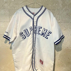 슈프림 Mitchell & Ness Satin 야구 져지 판매합니다