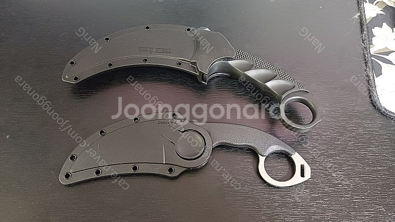 콜드스틸 카람빗 나이프 스틸타이거 + 더블에이전트--1