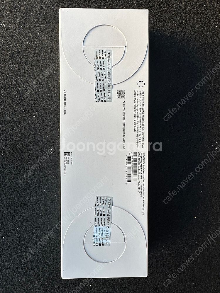 애플워치10 42mm 실버 알루미늄 GPS 데님스포츠밴...--1