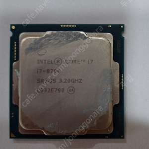 인텔 CPU i7 87000 단품