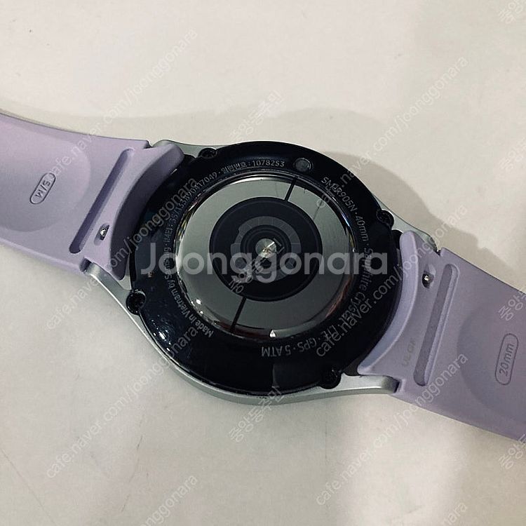 갤럭시 워치5 실버 40MM 케이블포함 매우깨끗 5만원...--4