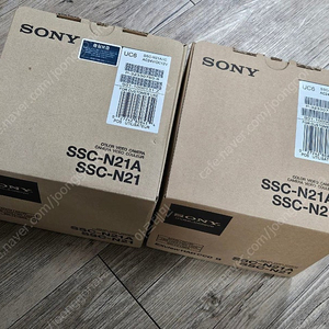 소니 CCTV 돔 카메라 SONY SSC-N21A 미사용 새제품 팝니다.