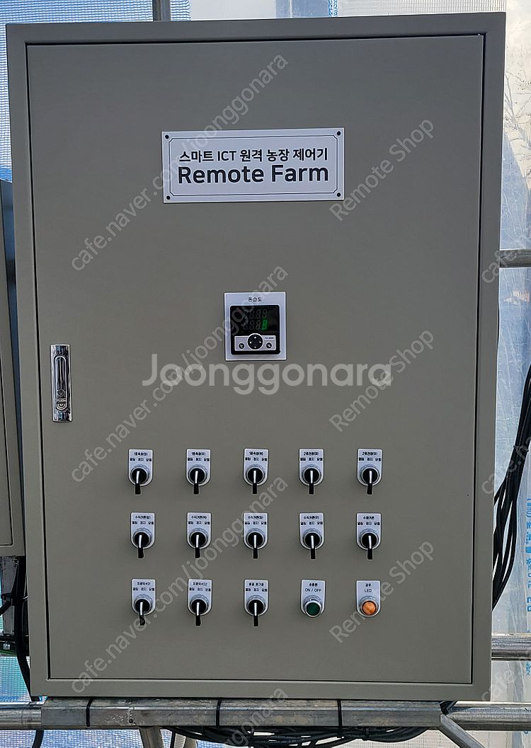 비닐하우스 자동개폐기 ICT 컨트롤박스 원격제어--7