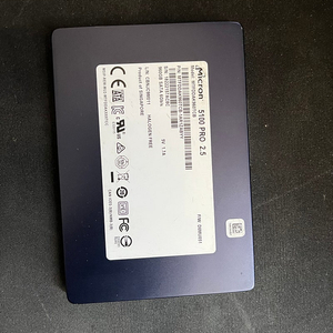 마이크론 2.5" SSD 5100PRO 960GB 판매 합니다.