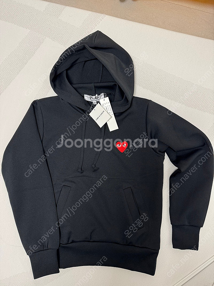꼼데가르송 레드와펜 후드(새상품)--0