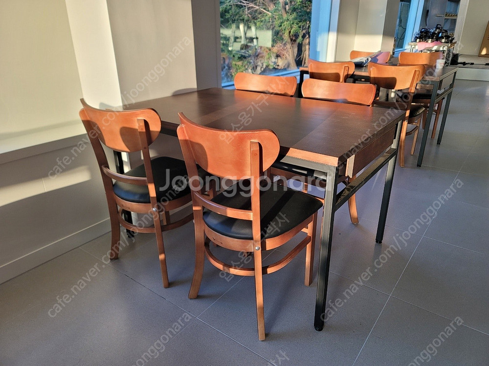 업소용 식탁 의자 테이블 함바 구내식당 한식 마라탕 디저트--2