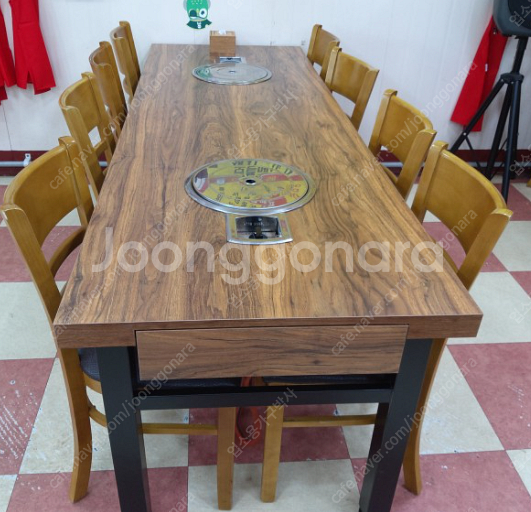 업소용 식탁 의자 테이블 함바 구내식당 한식 마라탕 디저트--7