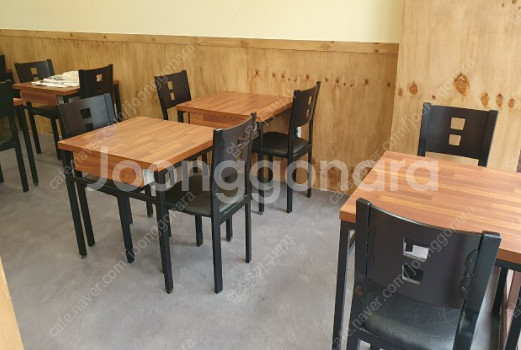 업소용 식탁 의자 테이블 함바 구내식당 한식 마라탕 디저트--8