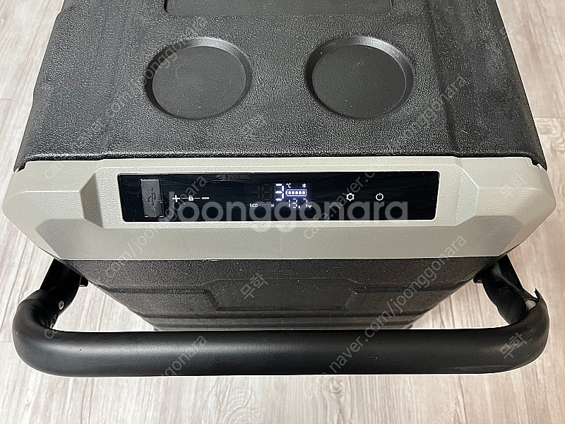 알피쿨 tsw50 캠핑 냉장고 (t50에 바퀴+손잡이--1
