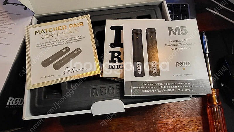 로데 RODE M5 마이크 와 로데 스테레오바 일괄 최...--0