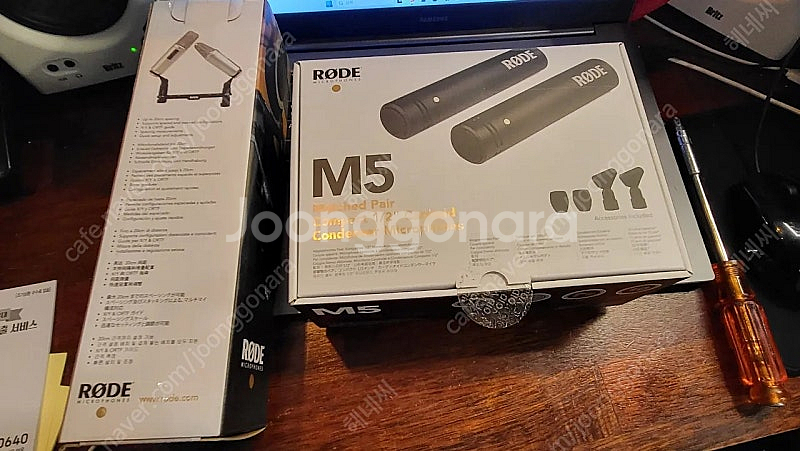 로데 RODE M5 마이크 와 로데 스테레오바 일괄 최...--2