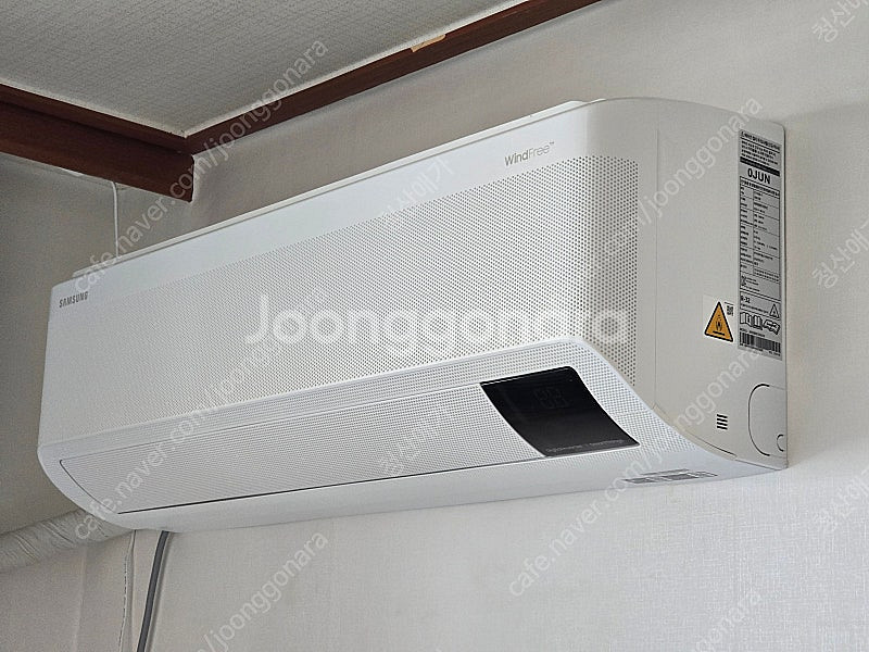 삼성 무풍 벽걸이에어컨 + 실외기--2