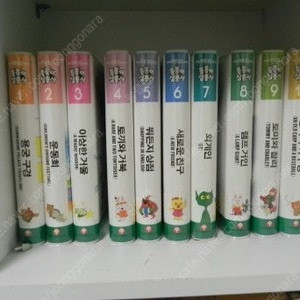 몬테소리 통통이삼총사 구버전 한글판 비디오테이프에서 DVD 변환하여 구합니다