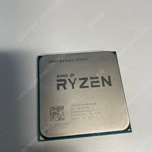 화곡) 라이젠7 2700x 중고 CPU 판매