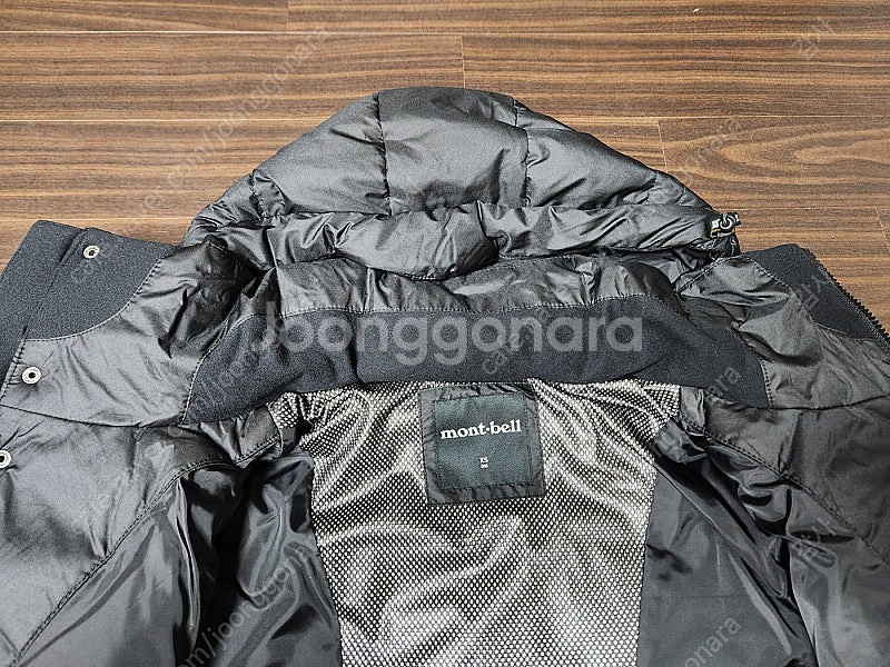 몽벨 롱패딩 2회 착용 상태A+++(반값택배 포함금액)--5