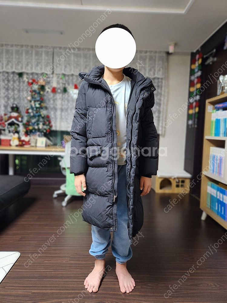 MLB 롱패딩 초등4.5학년 (반값택배 포함금액)--4