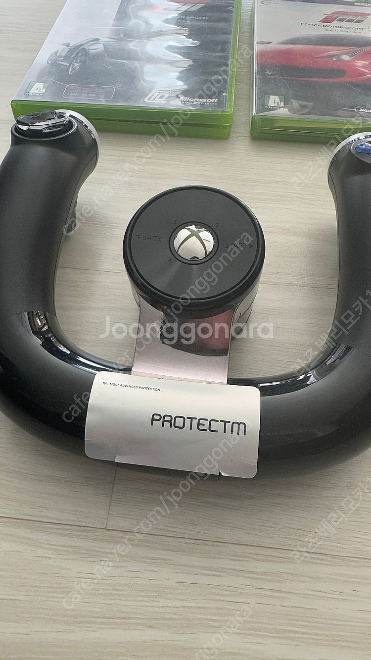 Xbox360 스피드휠 + 레이싱CD--1