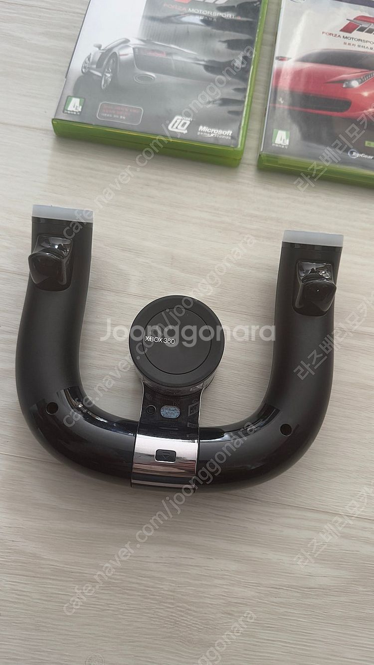 Xbox360 스피드휠 + 레이싱CD--2