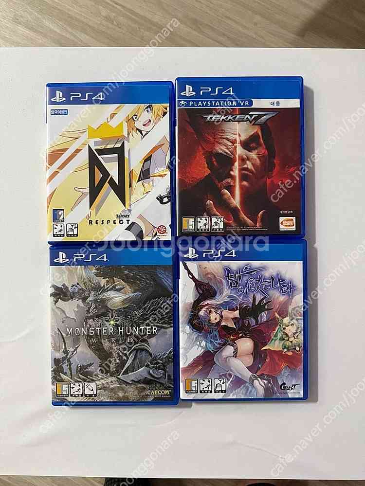 PS4 플스4 몬스터헌터 월드 판매합니다--0