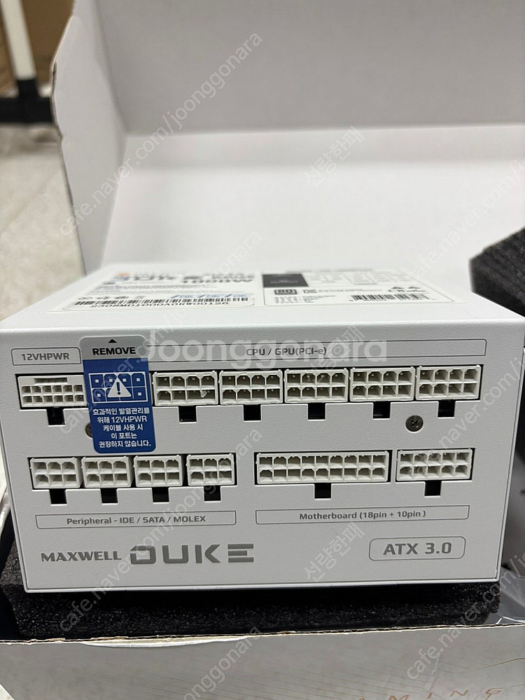 맥스엘리트 맥스웰 Duke 1000w 플래티넘 ATX3...--1