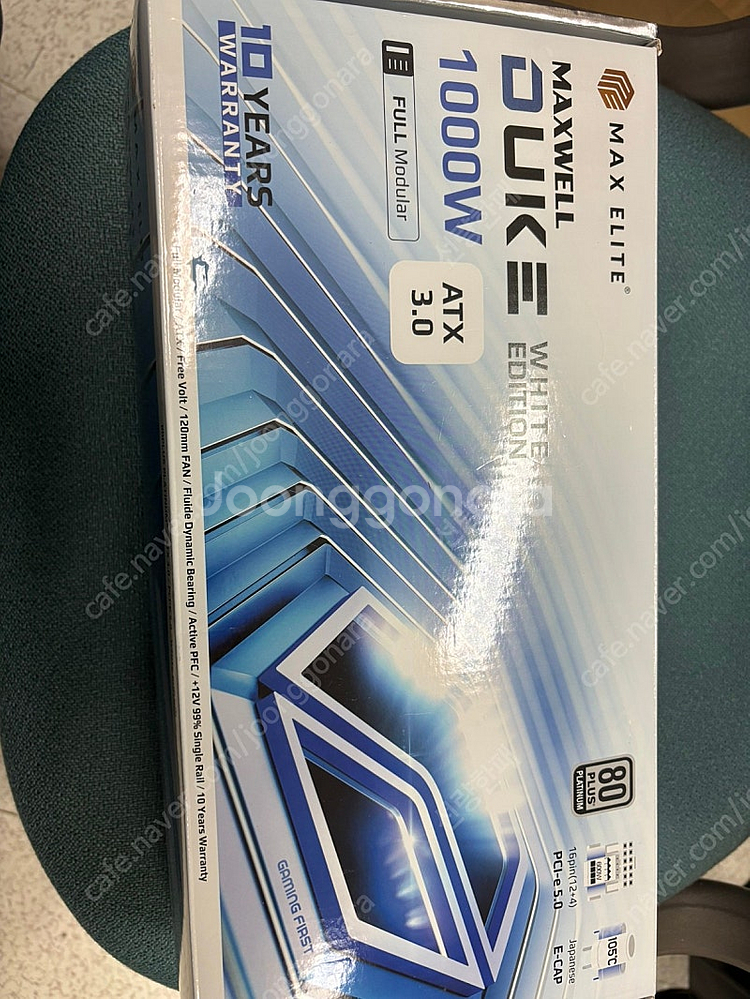 맥스엘리트 맥스웰 Duke 1000w 플래티넘 ATX3...--0