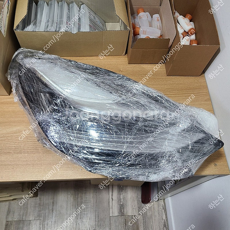 테슬라 모델3 전기형 헤드라이트, 데루등, 브레이크커버--2
