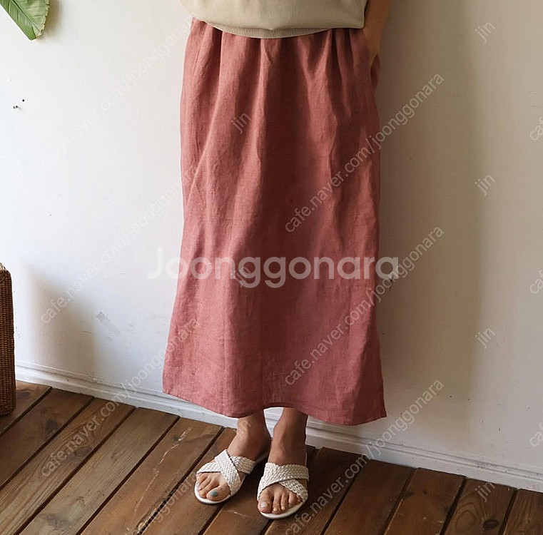 본빠옹 린넨스커트등 판매합니다.--5