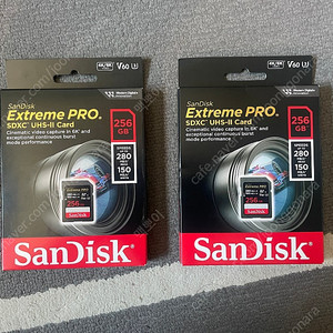 Sandisk extreme pro sdxc uhs-II v60 256gb