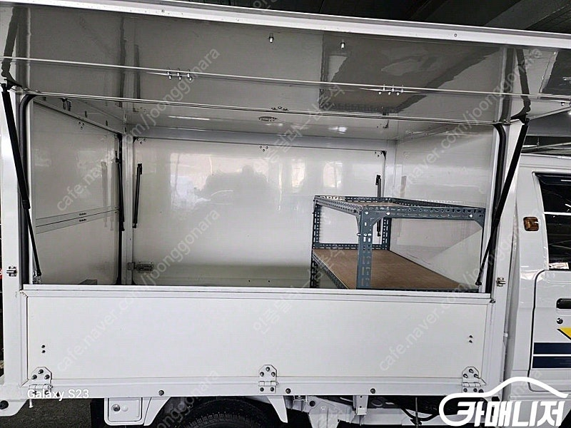 [소형화물][접이식탑차]뉴라보 롱카고 (2인승 /0.5톤) 중고차 판매합니다--6