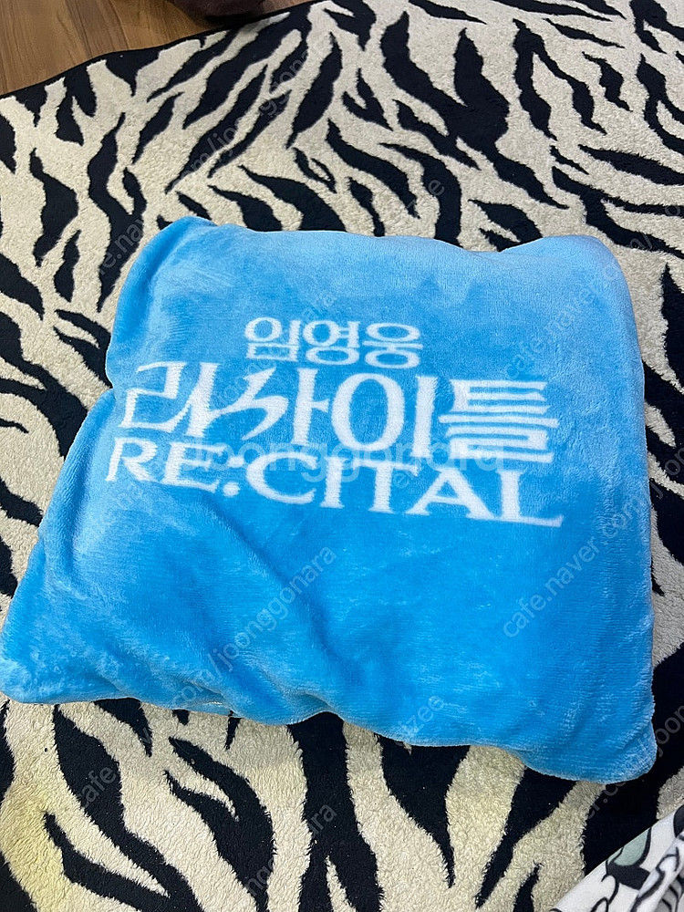 임영웅 담요와 응원봉--2