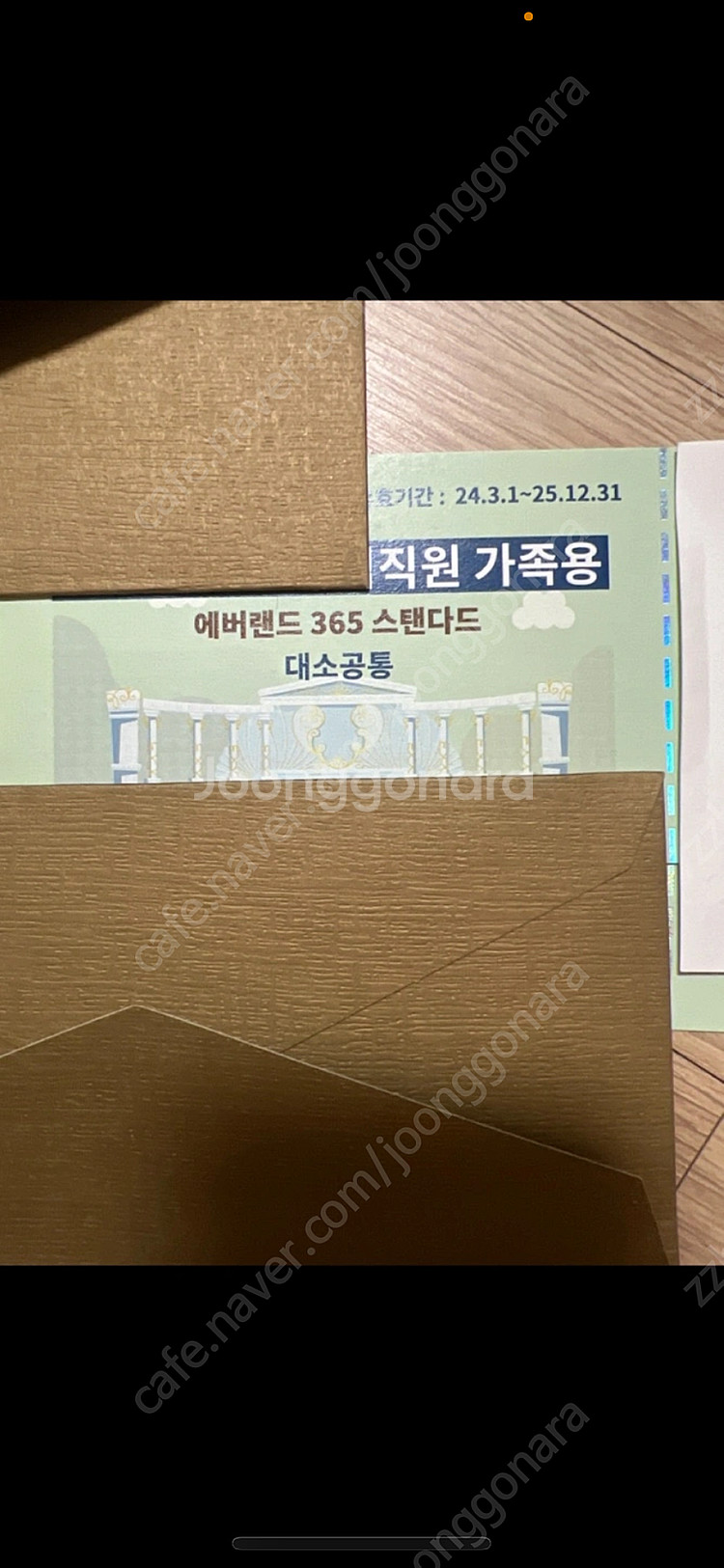 에버랜드 연간회원권--0