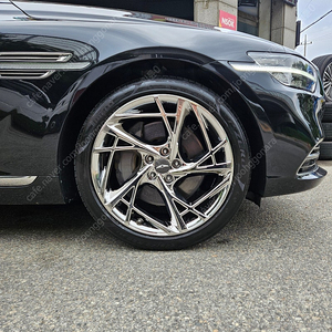 [ 추천 ] GENESIS G90 RS4 20인치 스퍼터링 화이트 크롬 휠 팝니다.