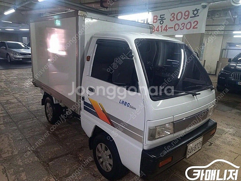 [소형화물][내장탑]뉴라보 롱카고 (2인승 /0.5톤) 중고차 판매합니다--2