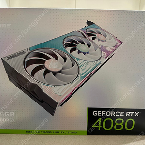 COLORFUL iGame 지포스 RTX 4080 ULTRA OC White D6X 16GB