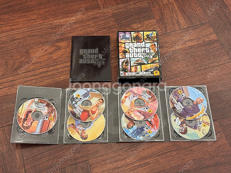 소장판 GTA5 PC, 7-CD 패키지--0