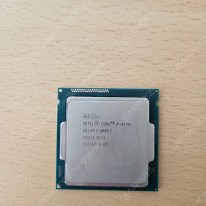 인텔 cpu i7 4770 단품 판매합니다