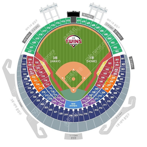 3월 27일 (목요일) 오후 6시30분 LG vs 한화 1루 레드 4연석 양도
