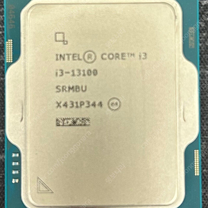 인텔 cpu i3-13100팝니다