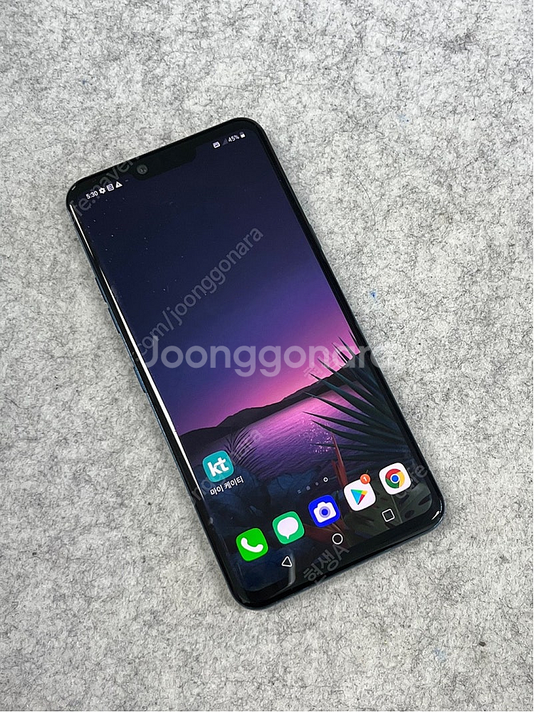 (신폰급) LG G8 블루 128G 하자 전혀 없는 단...--1