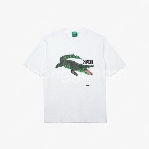 폐업정리/ 라코스테 COLLAB 남성 반팔티셔츠 LIV...--0