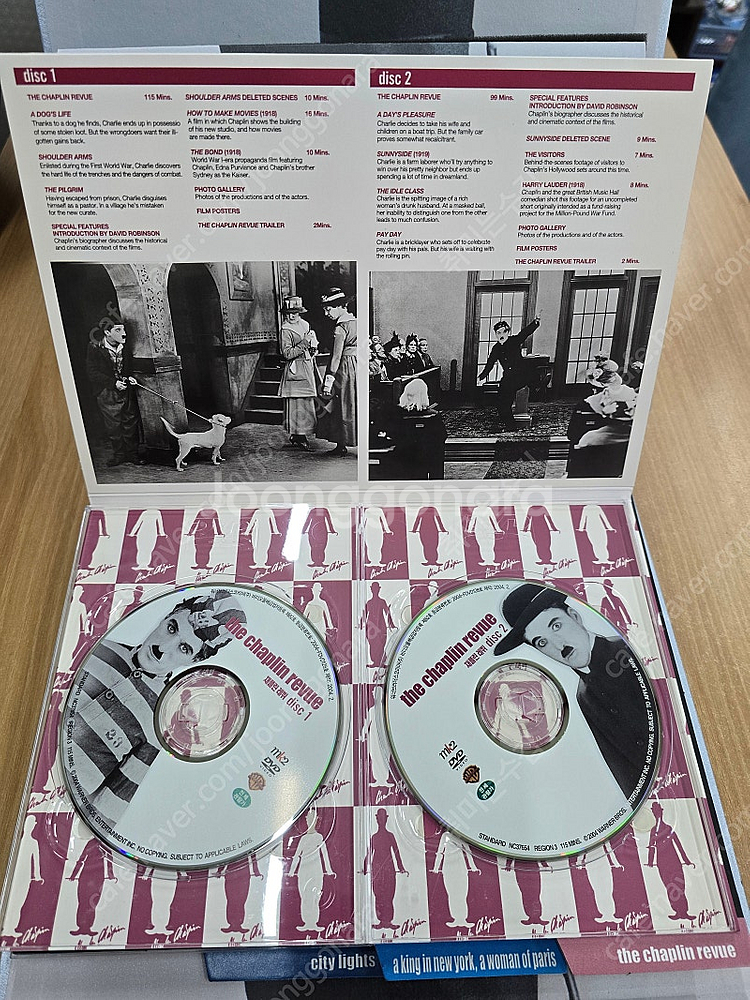# DVD 찰리채플린 컬렉션 한정판 판매합니다.--1