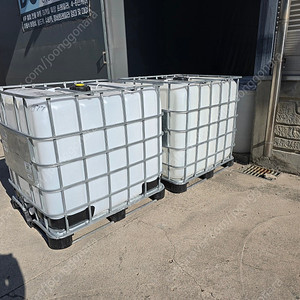 1톤 액체보관용 IBC 탱크 판매