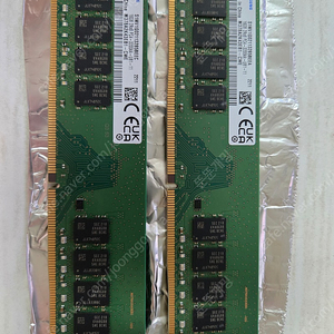 삼성전자 DDR4 -3200 16기가 2개 (총 32기가)