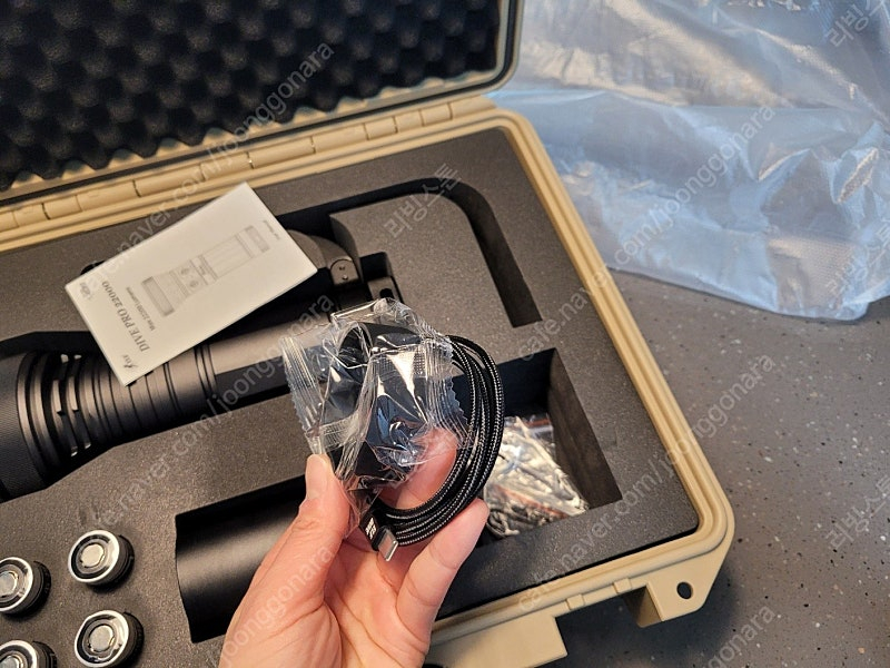 ELF DIVE Helios pro22000 다이빙 랜턴--2