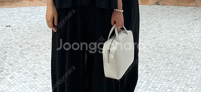 꼼데가르송 아오야마백 가방 스퀘어 2호 화이트 (상태 ...--3