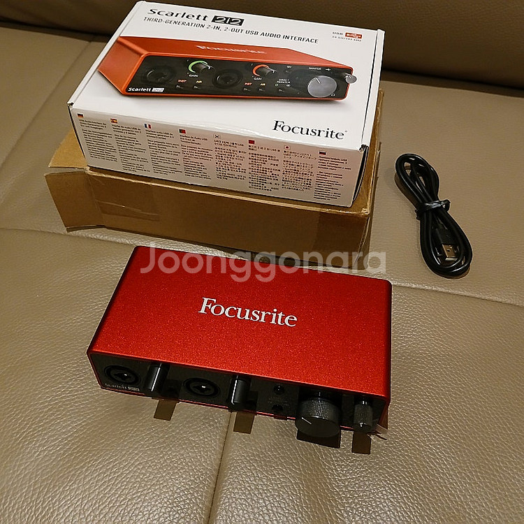 포커스라이트 스칼렛 2i2 3세대 focusrite s...--0