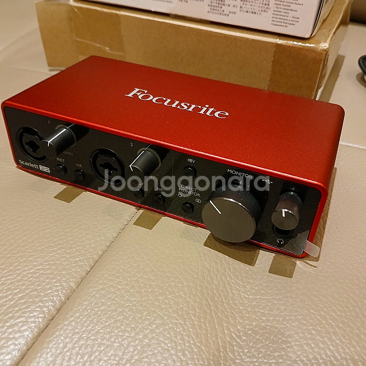 포커스라이트 스칼렛 2i2 3세대 focusrite s...--1