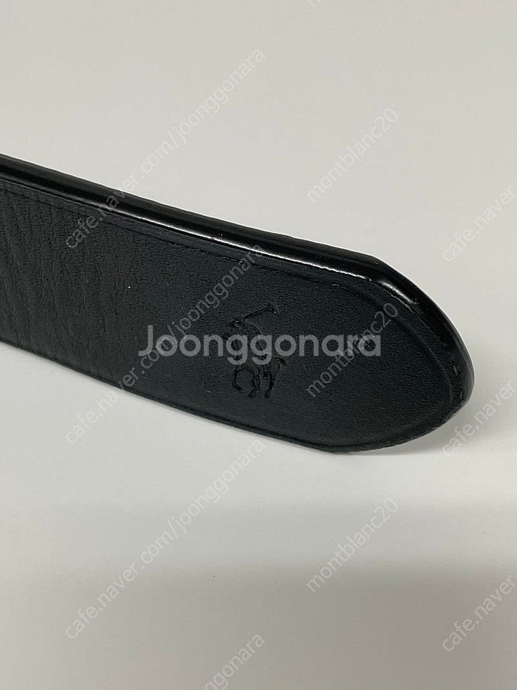폴로 리버서블 가죽 벨트 32size--0